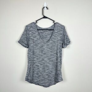 Lululemon Black & White Short Sleeve Shirt
